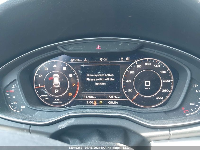 2019 Audi Q5 VIN: WA1BNAFY1K2078186 Lot: 12049289