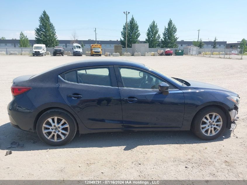 2014 Mazda 3 Touring VIN: JM1BM1V74E1166340 Lot: 12049291