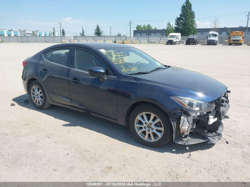 2014 Mazda 3 Touring VIN: JM1BM1V74E1166340 Lot: 12049291