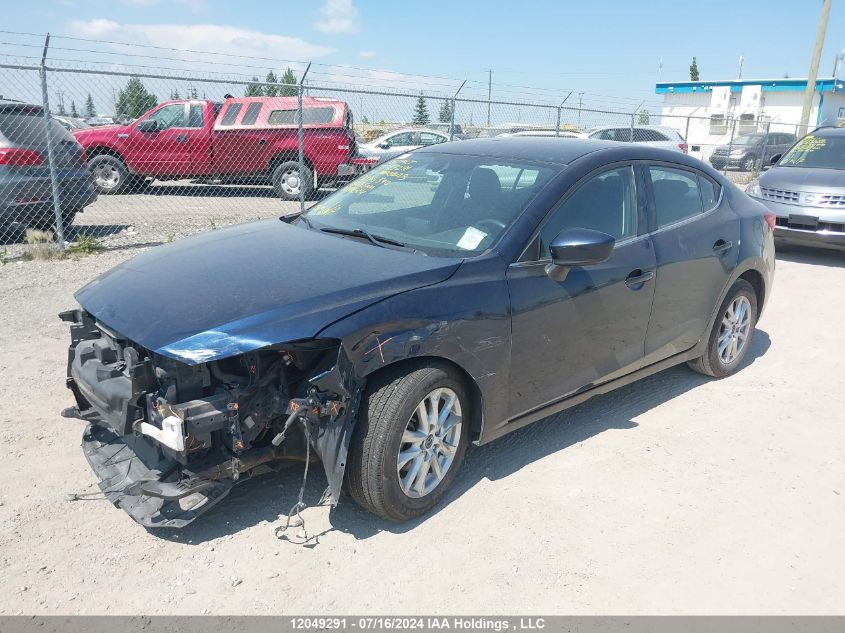 2014 Mazda 3 Touring VIN: JM1BM1V74E1166340 Lot: 12049291