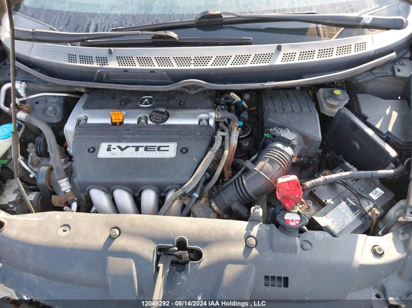 2009 Acura Csx VIN: 2HHFD56549H201341 Lot: 12049292