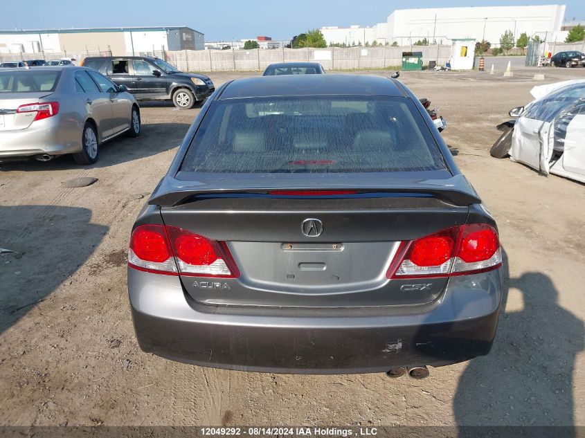 2009 Acura Csx VIN: 2HHFD56549H201341 Lot: 12049292
