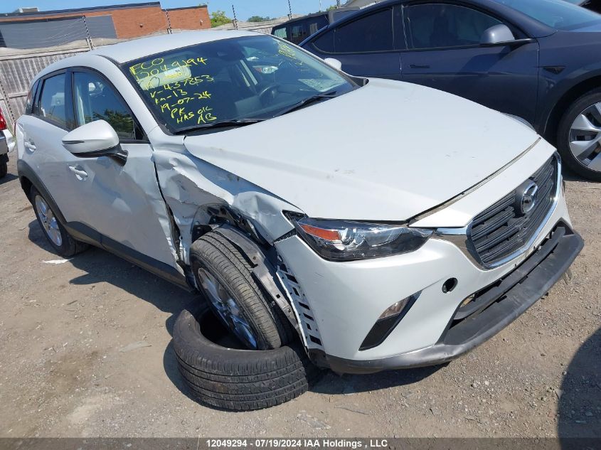2019 Mazda Cx-3 VIN: JM1DKFC78K0437853 Lot: 12049294