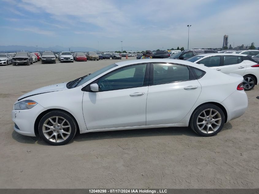 2013 Dodge Dart Sxt/Rallye VIN: 1C3CDFBA1DD298510 Lot: 12049298