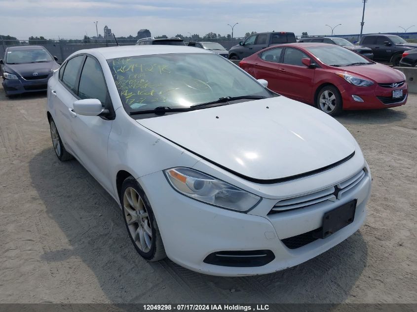 2013 Dodge Dart Sxt/Rallye VIN: 1C3CDFBA1DD298510 Lot: 12049298