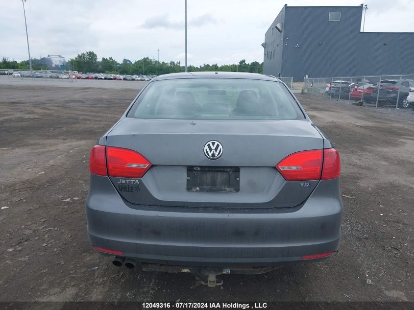 2012 Volkswagen Jetta Sedan VIN: 3VWWL7AJ4CM349453 Lot: 12049316