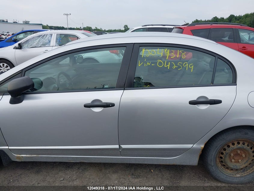 2010 Honda Civic Sdn VIN: 2HGFA1F41AH042599 Lot: 12049318