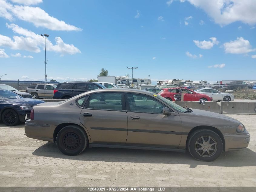 2002 Chevrolet Impala VIN: 2G1WF52E129209988 Lot: 12049321