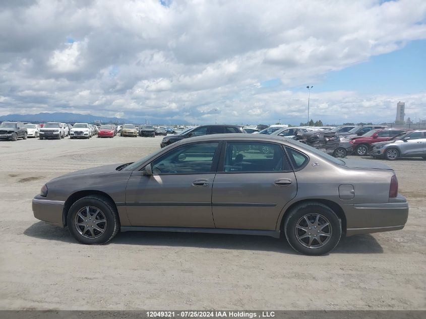 2002 Chevrolet Impala VIN: 2G1WF52E129209988 Lot: 12049321