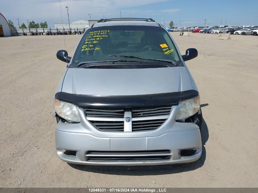 2005 Dodge Caravan Se VIN: 1D4GP25R75B261167 Lot: 12049331