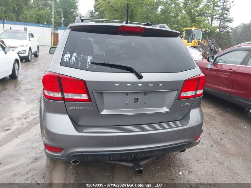 2013 Dodge Journey Crew VIN: 3C4PDCCG6DT703821 Lot: 12049335