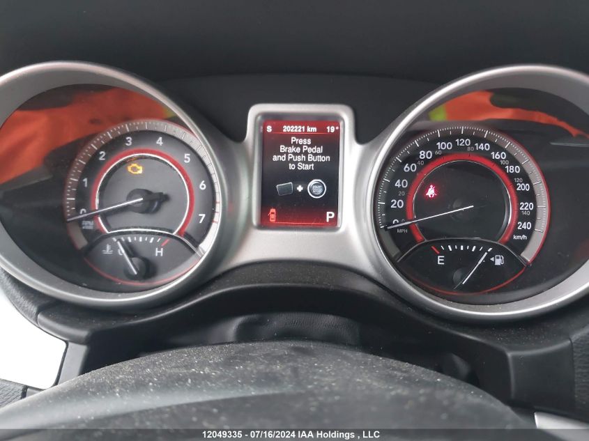 2013 Dodge Journey Crew VIN: 3C4PDCCG6DT703821 Lot: 12049335