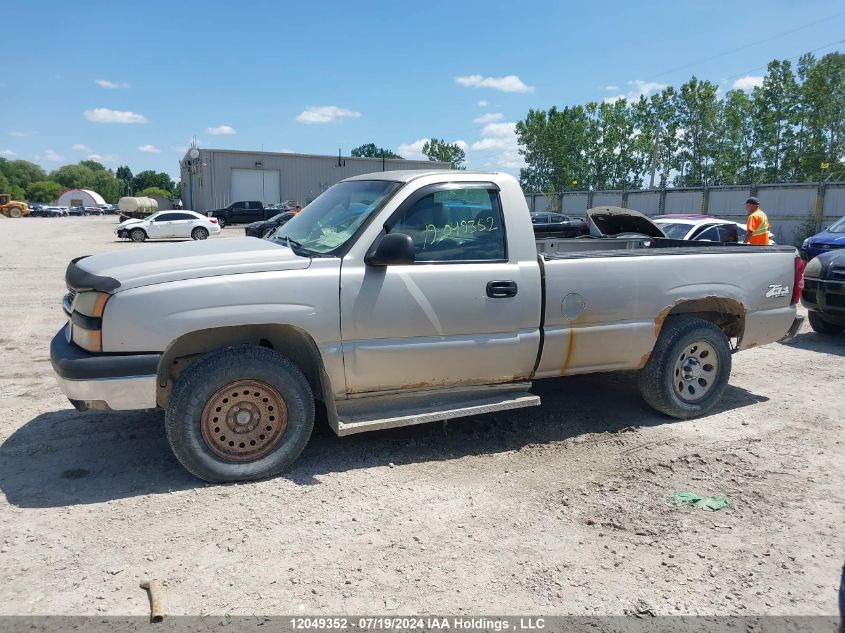 2006 Chevrolet Silverado C1500 VIN: 3GCEK14X96G177003 Lot: 12049352