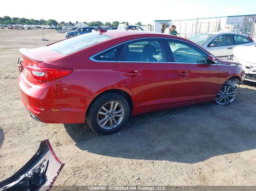 2017 Hyundai Sonata Se VIN: 5NPE24AF2HH524663 Lot: 12049360