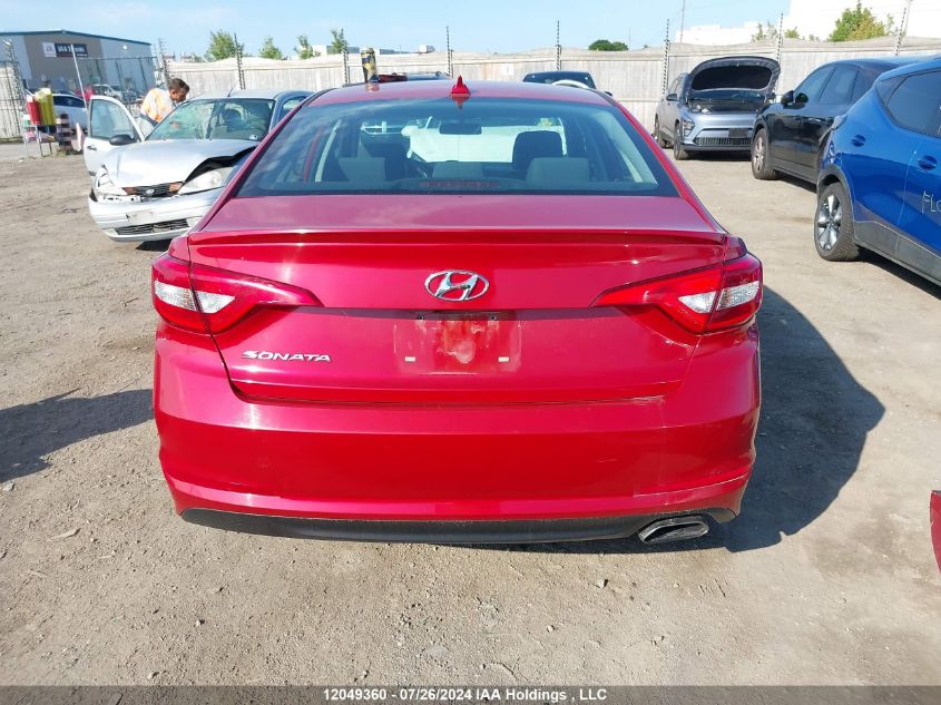 2017 Hyundai Sonata Se VIN: 5NPE24AF2HH524663 Lot: 12049360