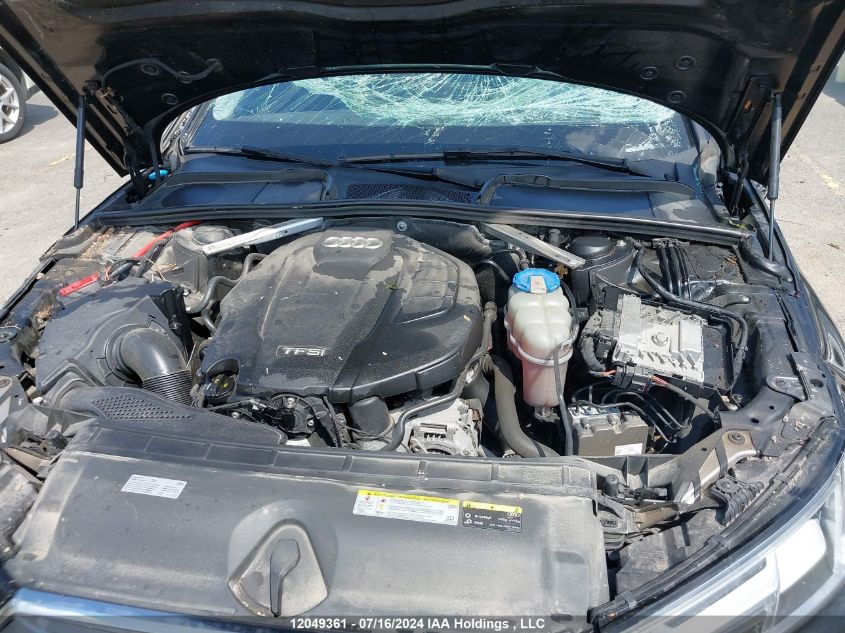 2018 Audi A4 Progressiv VIN: WAUBNAF44JN004810 Lot: 12049361