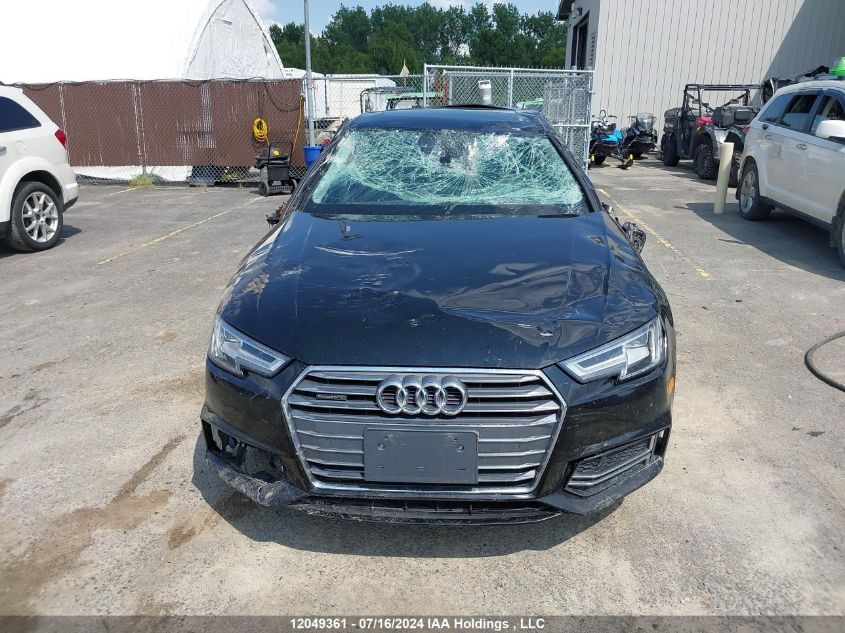 2018 Audi A4 Progressiv VIN: WAUBNAF44JN004810 Lot: 12049361