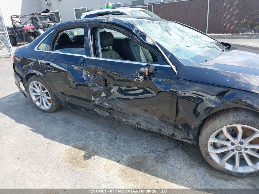 2018 Audi A4 Progressiv VIN: WAUBNAF44JN004810 Lot: 12049361