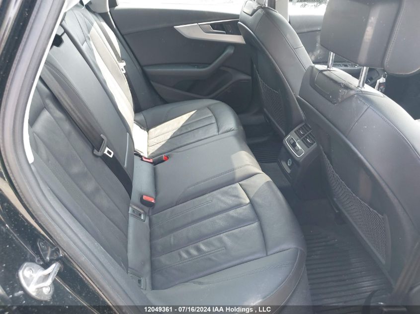 2018 Audi A4 Progressiv VIN: WAUBNAF44JN004810 Lot: 12049361