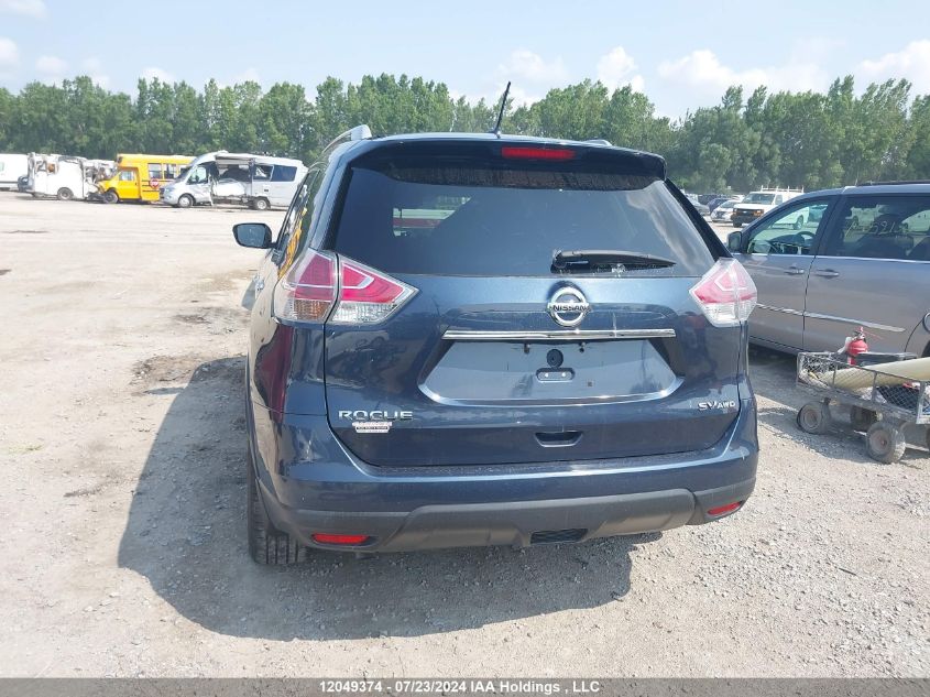 2016 Nissan Rogue VIN: 5N1AT2MV8GC855952 Lot: 12049374