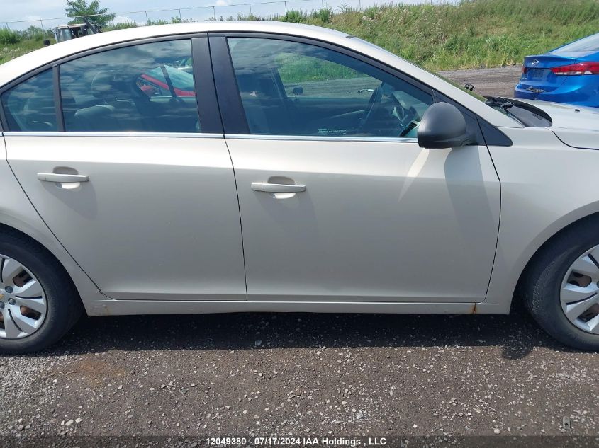 2012 Chevrolet Cruze VIN: 1G1PC5SH9C7192853 Lot: 12049380