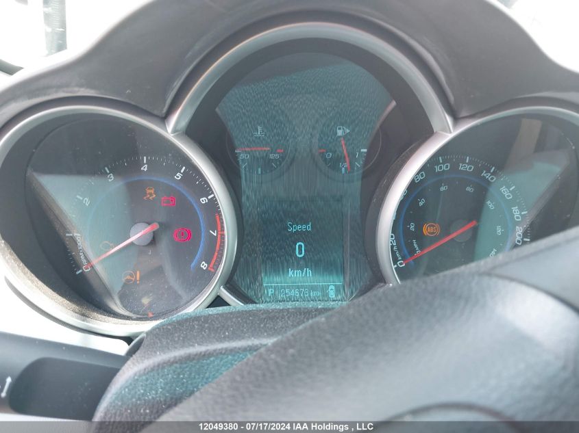 2012 Chevrolet Cruze VIN: 1G1PC5SH9C7192853 Lot: 12049380