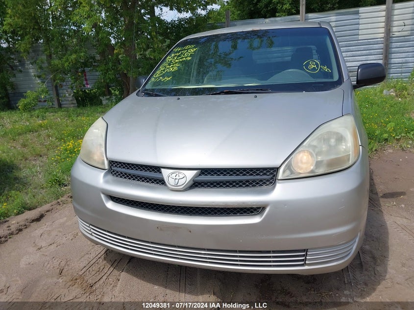 2005 Toyota Sienna Ce VIN: 5TDZA29CX5S343285 Lot: 12049381
