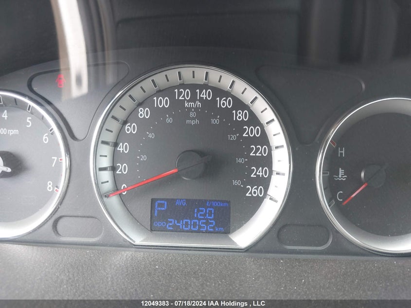 2009 Hyundai Sonata Gls VIN: 5NPET46F79H442497 Lot: 12049383