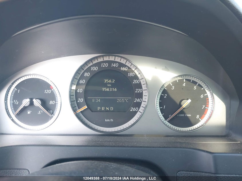 2008 Mercedes-Benz C 300 4Matic VIN: WDDGF81X48F044461 Lot: 12049388