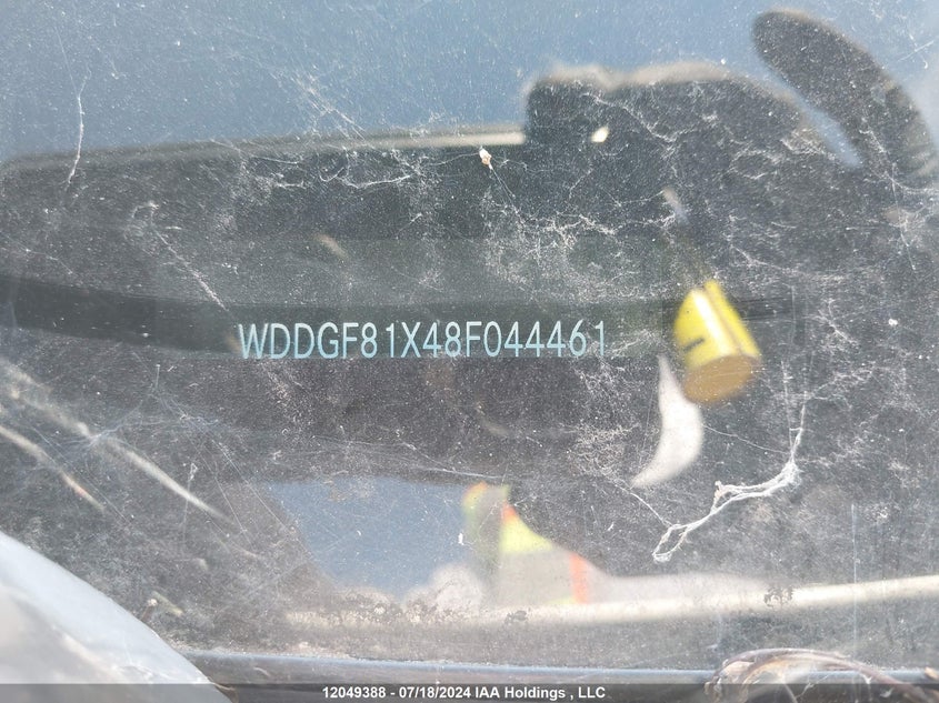 2008 Mercedes-Benz C 300 4Matic VIN: WDDGF81X48F044461 Lot: 12049388