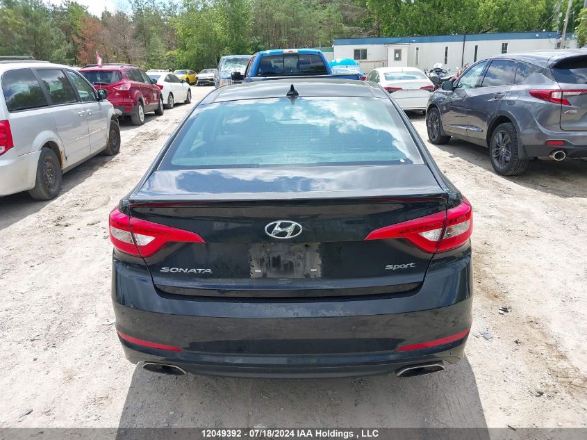 2015 Hyundai Sonata Sport VIN: 5NPE34AF3FH222731 Lot: 12049392