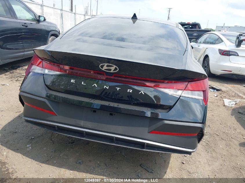 2024 Hyundai Elantra Sel VIN: KMHLM4DG2RU792993 Lot: 12049397