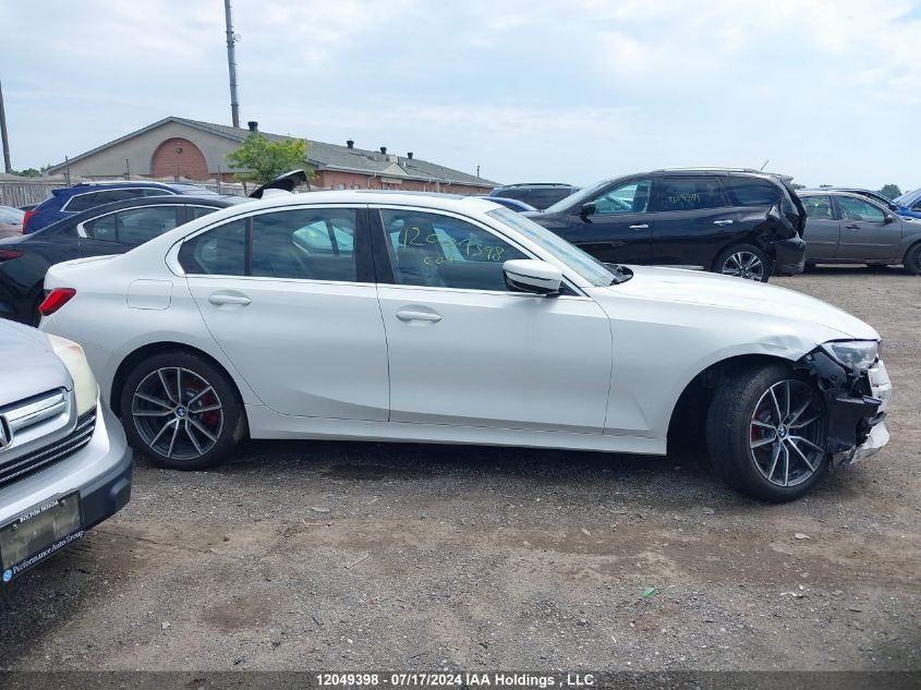 2021 BMW 3 Series VIN: 3MW5R7J06M8C10310 Lot: 12049398