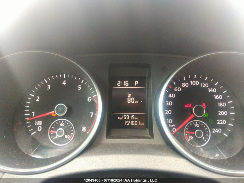 2013 Volkswagen Golf VIN: WVWDA7AJ9DW122745 Lot: 12049405