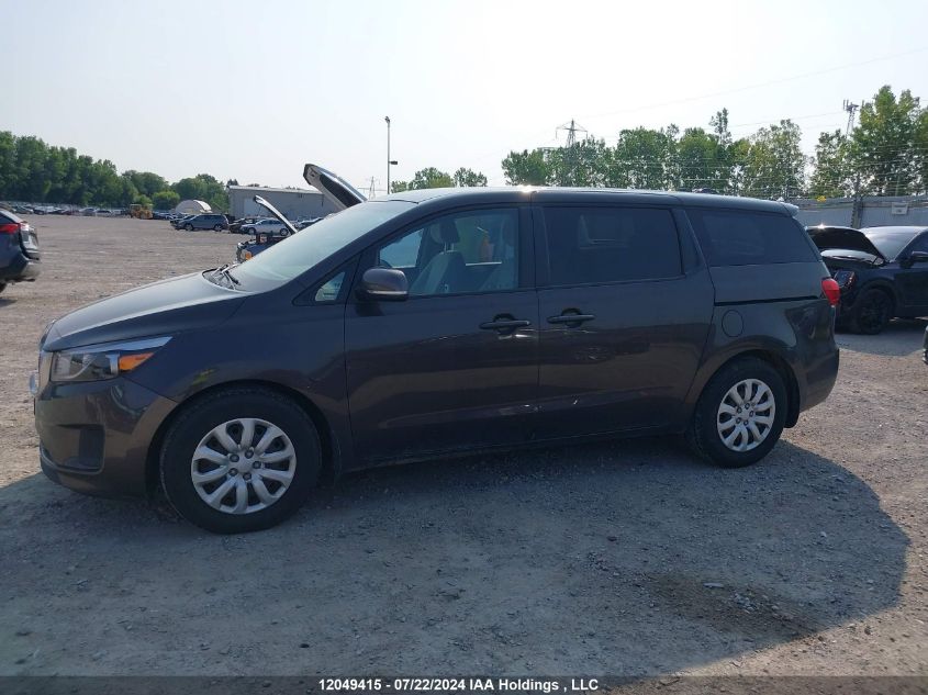 2017 Kia Sedona VIN: KNDMA5C11H6290340 Lot: 12049415