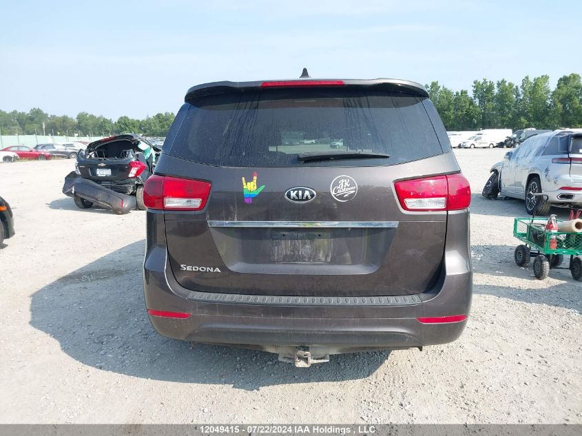 2017 Kia Sedona VIN: KNDMA5C11H6290340 Lot: 12049415