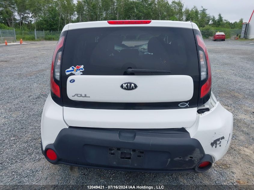 2015 Kia Soul + VIN: KNDJP3A50F7117590 Lot: 12049421