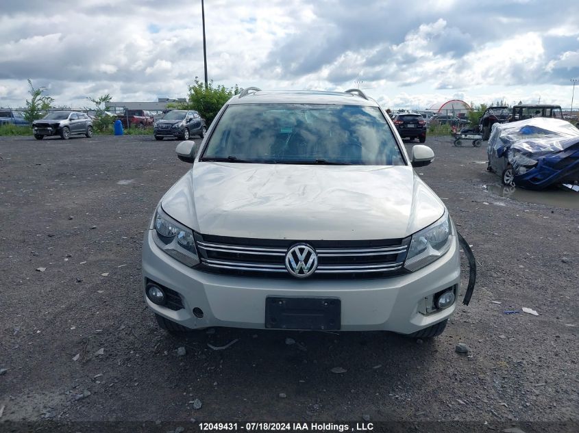 2013 Volkswagen Tiguan VIN: WVGKV3AX5DW620025 Lot: 12049431