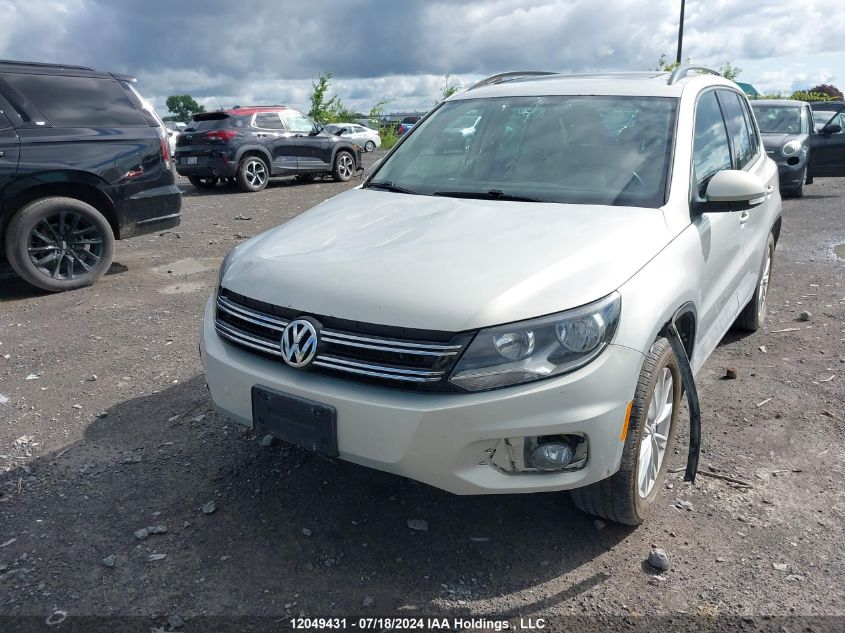 2013 Volkswagen Tiguan VIN: WVGKV3AX5DW620025 Lot: 12049431