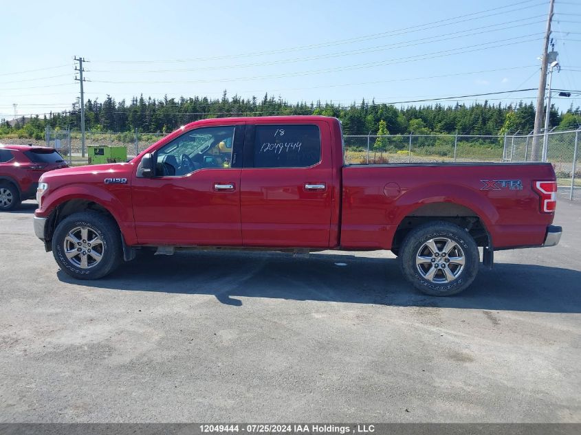 2018 Ford F150 Supercrew VIN: 1FTFW1EG9JFB90996 Lot: 12049444