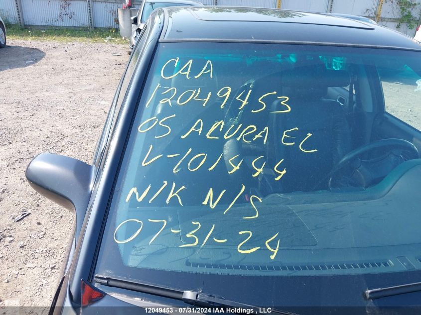 2005 Acura El VIN: 2HHES36845H101444 Lot: 12049453