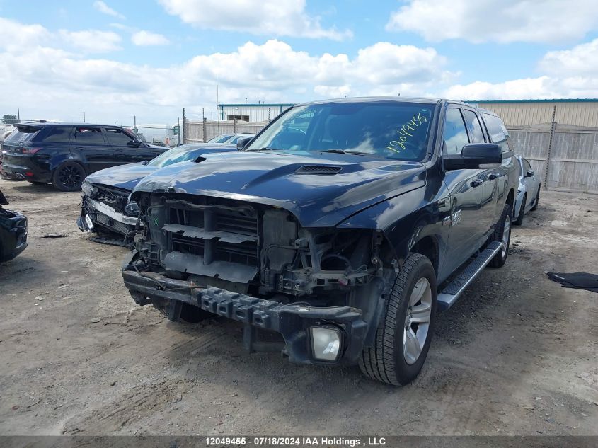 2016 Ram 1500 Sport VIN: 1C6RR7HT7GS210833 Lot: 12049455