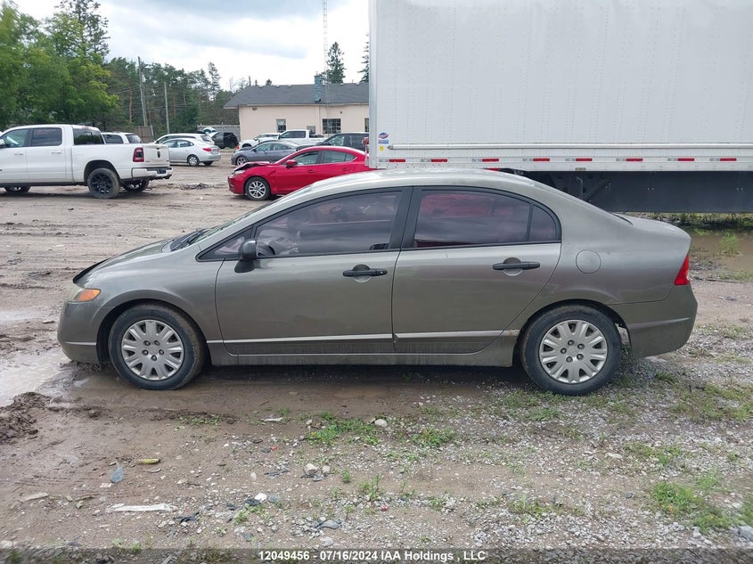 2007 Honda Civic Dx VIN: 2HGFA16397H014159 Lot: 12049456