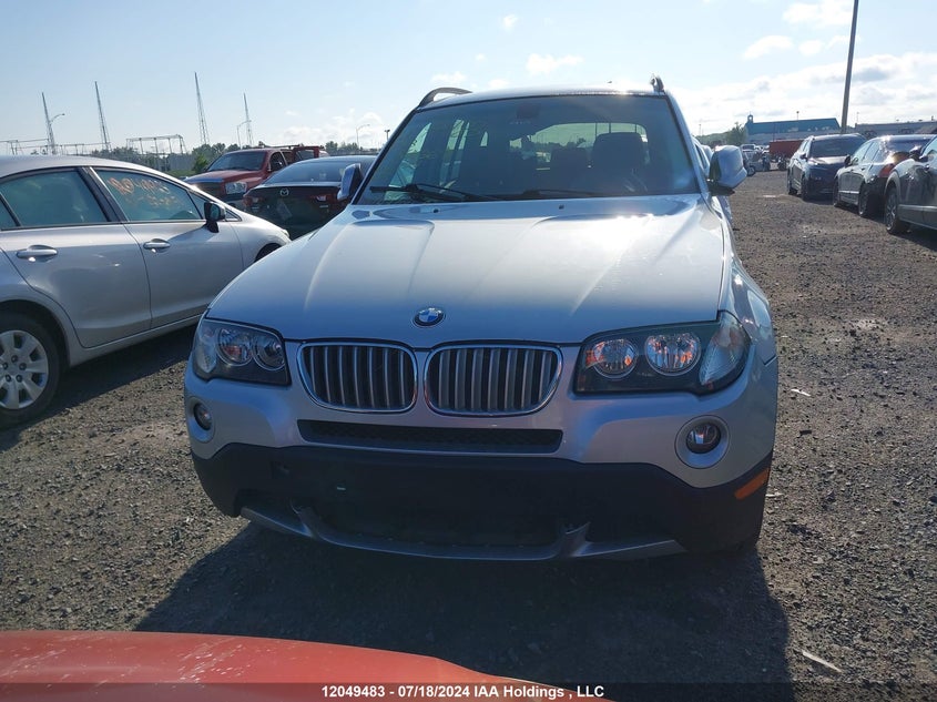 2010 BMW X3 3.0I VIN: WBXPC9C41AWK16367 Lot: 12049483