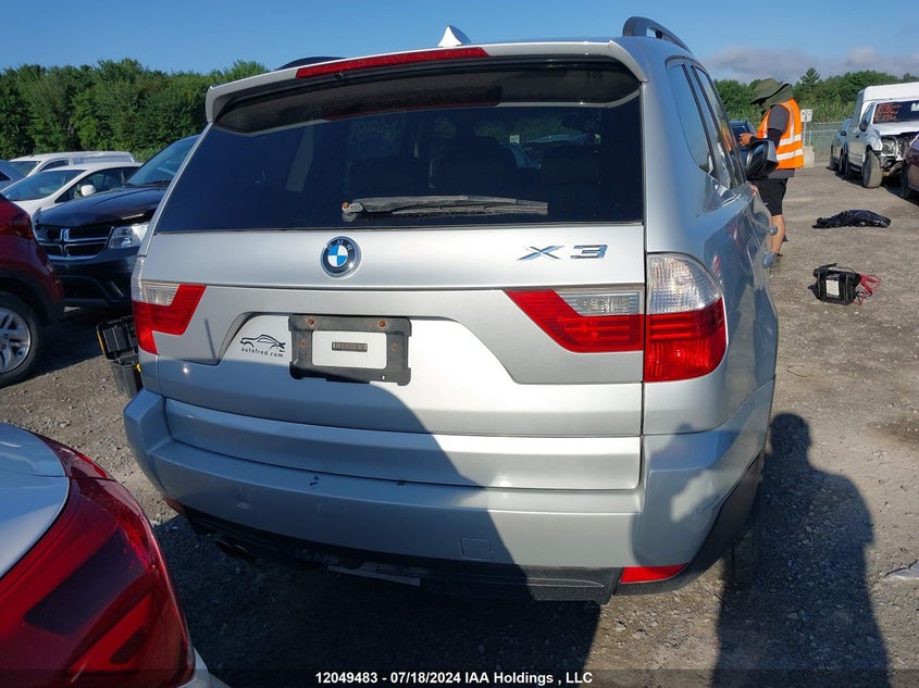 2010 BMW X3 3.0I VIN: WBXPC9C41AWK16367 Lot: 12049483