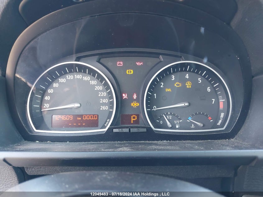 2010 BMW X3 3.0I VIN: WBXPC9C41AWK16367 Lot: 12049483