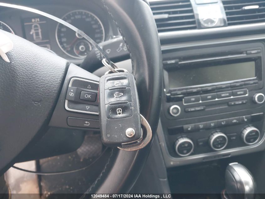 2014 Volkswagen Passat VIN: 1VWAH7A32EC013107 Lot: 12049484