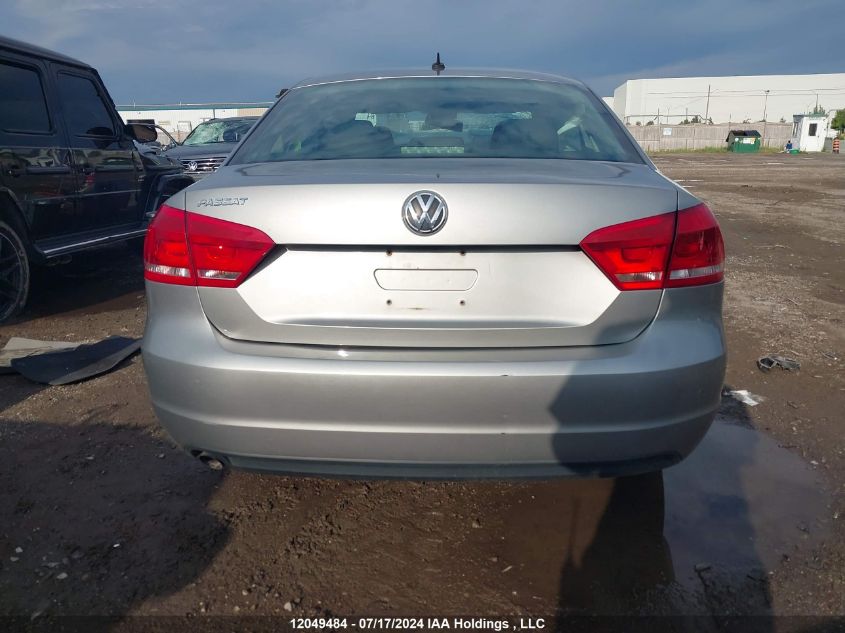 2014 Volkswagen Passat VIN: 1VWAH7A32EC013107 Lot: 12049484