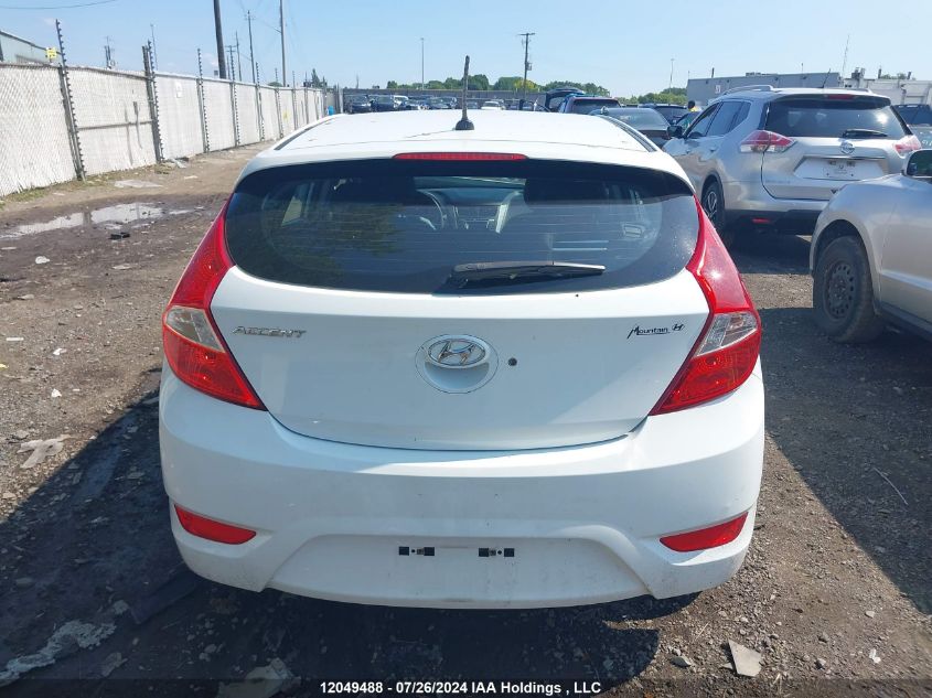 2016 Hyundai Accent Se VIN: KMHCT5AE7GU258932 Lot: 12049488