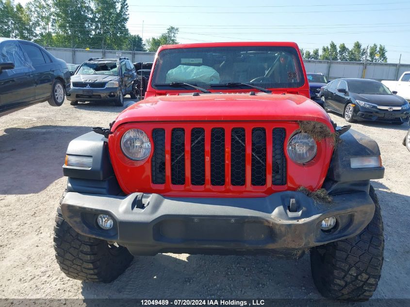 2020 Jeep Gladiator Sport S VIN: 1C6HJTAG1LL114144 Lot: 12049489